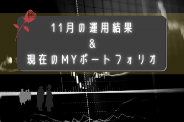 【11月運用結果】2021年12月現在のPF